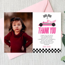 Personalizado de coches de carreras Racecar Rosa F