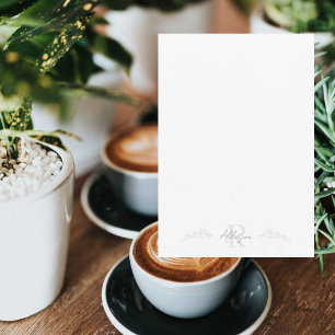 Tarjeta De Agradecimiento Personalizado de nombres de script Delicar esquema