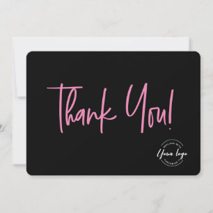 Tarjeta De Agradecimiento Personalizado de oferta especial para clientes con