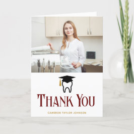 Tarjeta De Agradecimiento Personalizado Dentist Office Photo Dental