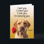 Tarjeta De Agradecimiento Personalizado Funny Birthday Card Golden Retriever<br><div class="desc">Opciones de personalización de tarjetas de cumpleaños divertidas para Golden Retriever: Cambia la ocasión, de quién es la tarjeta (el nombre de tu perro), para quién es la tarjeta (por ejemplo, mamá, papá, Nan, Gran, hermano o hermana de la mujer, etc.). También puede cambiar la imagen del perro si lo...</div>