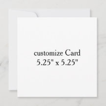 personalizar simple personalizar 5.25" x 5.25"