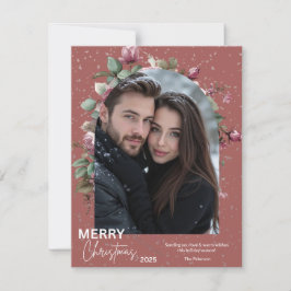 Tarjeta De Agradecimiento Personalized Christmas Photo Card - Holiday 