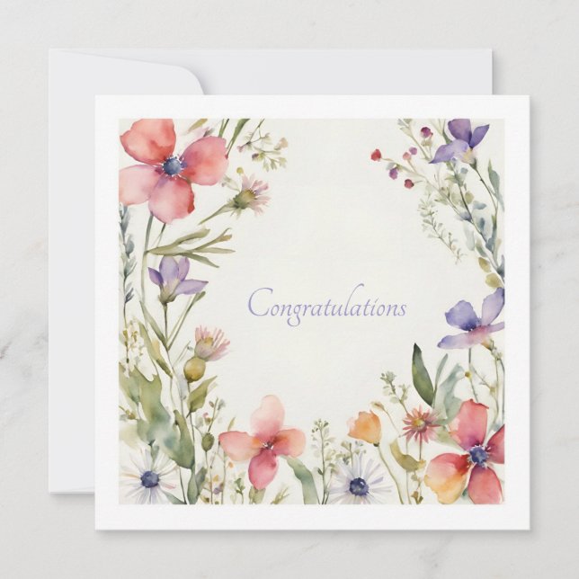 Tarjeta De Agradecimiento Personalized greeting card  (Anverso)