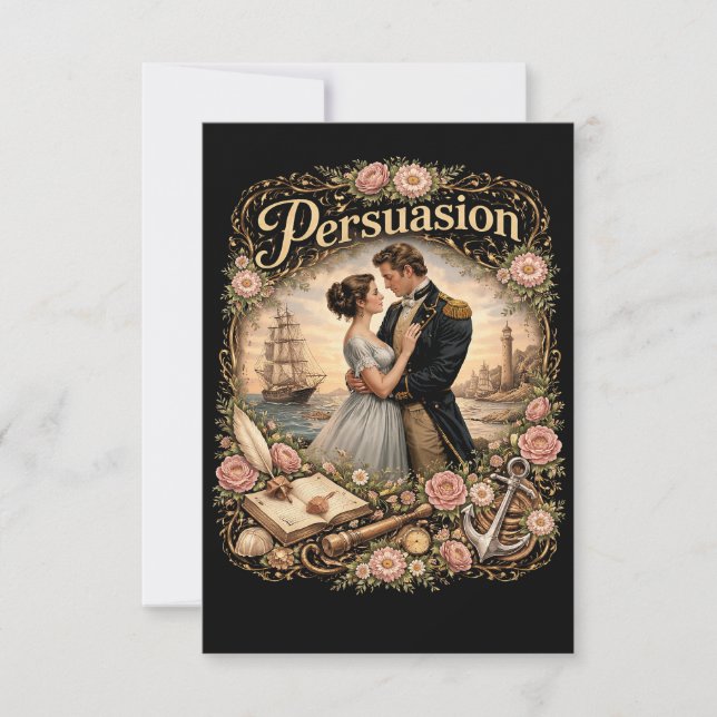 Tarjeta De Agradecimiento Persuasión (Anverso)