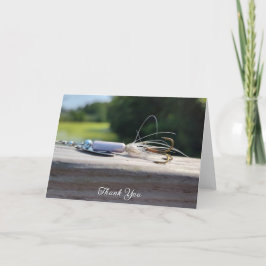 Tarjeta De Agradecimiento Pesca con Mosca Olvidada