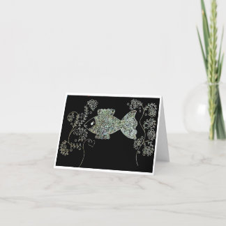 Tarjeta De Agradecimiento Pescado mágico