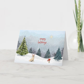 Tarjeta De Agradecimiento Pet Holiday Greeting Card