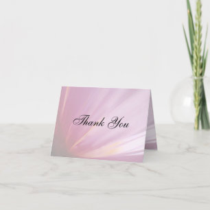 Tarjeta de agradecimiento Pétalo de Rosa Rosa