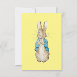 Tarjeta De Agradecimiento Peter Rabbit