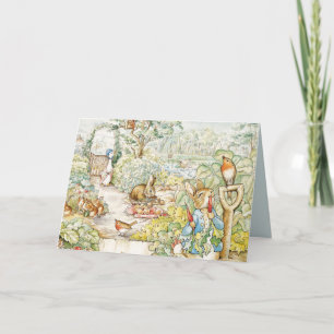 Tarjeta De Agradecimiento Peter the Rabbit