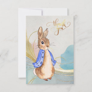 Tarjeta De Agradecimiento Peter the Rabbit
