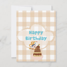 Tarjeta De Agradecimiento Petit King - Canciones para Soñar