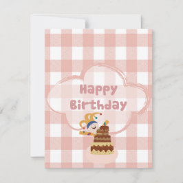 Tarjeta De Agradecimiento Petit King - Canciones para Soñar