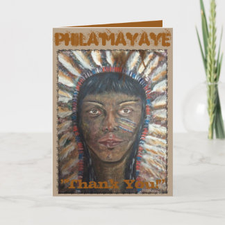 Tarjeta De Agradecimiento ¡Phila'mayaye Gracias!
