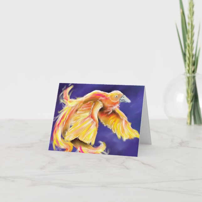 Tarjeta De Agradecimiento Phoenix (Anverso)