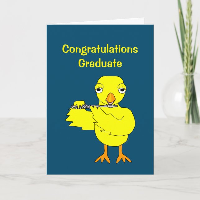 Tarjeta De Agradecimiento Piccolo Chick (Anverso)