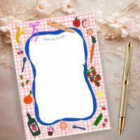 Picnic Moderno Divertido de Cuadros Personalizado