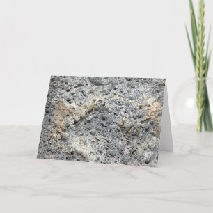Tarjeta De Agradecimiento Piedra porosa