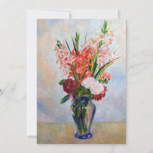 Tarjeta De Agradecimiento Pierre-Auguste Renoir - Gladioli