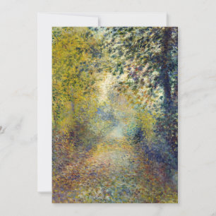 Tarjeta De Agradecimiento Pierre-Auguste Renoir - In the Woods