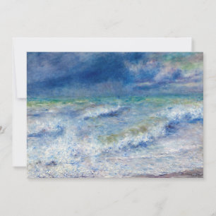 Tarjeta De Agradecimiento Pierre-Auguste Renoir - Paisaje marino