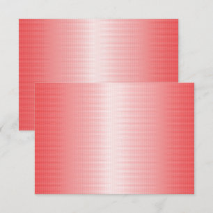 Tarjeta De Agradecimiento Pinceladas rojas, naranjas y rosadas se mezclan