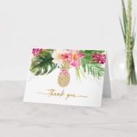 Pineapple Tropical Floral