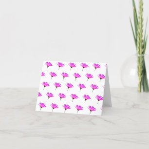 Tarjeta De Agradecimiento Pink Daisy