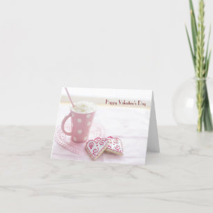 Tarjeta De Agradecimiento Pink Happy Valentine Day