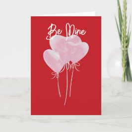 Tarjeta De Agradecimiento Pink Hearts Card