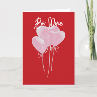 Tarjeta De Agradecimiento Pink Hearts Card