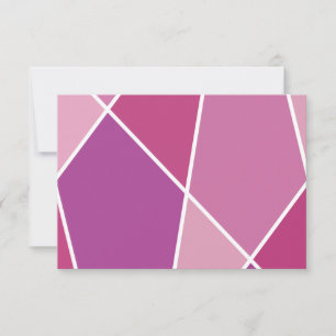 Tarjeta de agradecimiento Pink JanaiCreates Color