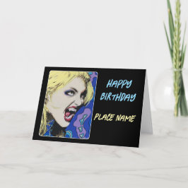 Tarjeta De Agradecimiento Pintura de ‘Beso duro’ sobre una