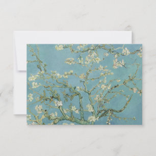 Tarjeta De Agradecimiento Pintura de flores de almendra de Van Gogh