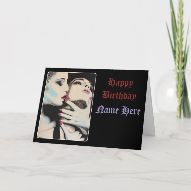 Tarjeta De Agradecimiento Pintura de 'In Shadows' sobre una (Anverso)