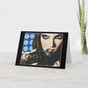 Tarjeta De Agradecimiento Pintura de ‘La gota que derramó el vaso’