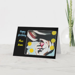 Tarjeta De Agradecimiento Pintura de ‘lectura de la voluntad’ sobre un