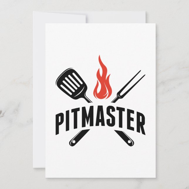 Tarjeta De Agradecimiento Pitmaster (Anverso)