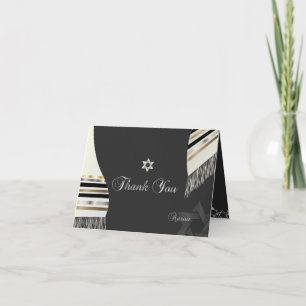 Tarjeta De Agradecimiento PixDezines tallit mitzvah