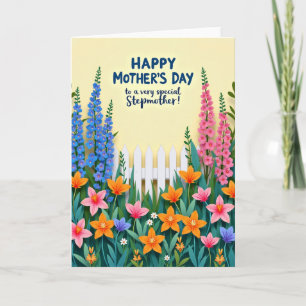 Tarjeta de agradecimiento Plaid Blossom