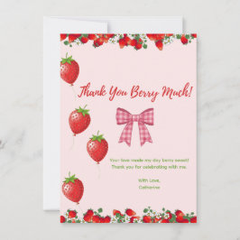 Tarjeta de agradecimiento plana