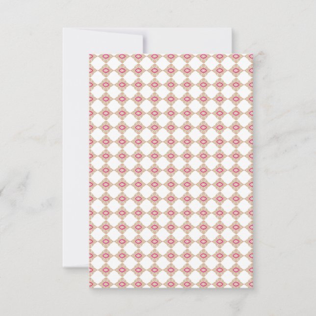 Tarjeta de agradecimiento plana (Anverso)