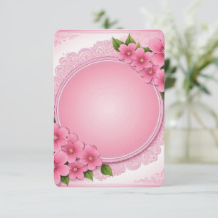 Tarjeta de agradecimiento plana