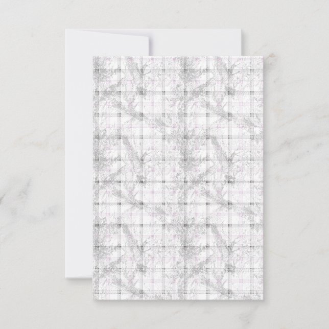 Tarjeta de agradecimiento plana (Anverso)