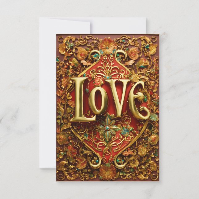 Tarjeta de agradecimiento plana (Anverso)