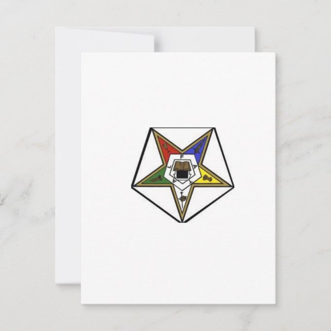 Tarjeta de agradecimiento plana (Anverso)