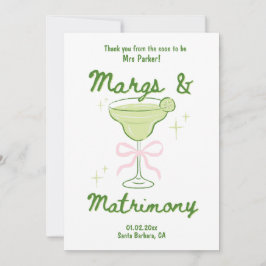 Tarjeta de agradecimiento plana