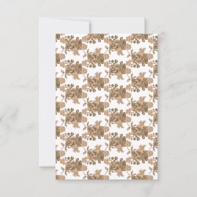 Tarjeta de agradecimiento plana (Anverso)