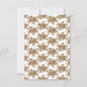 Tarjeta de agradecimiento plana